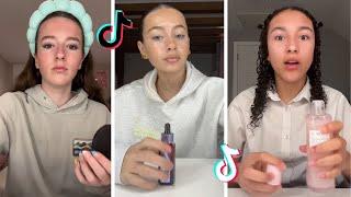 Makeup Tutorial Tiktok Compilation - GRWM  ( Get Ready With Me ) ️(Skincare, Makeup, Outfits) 1285