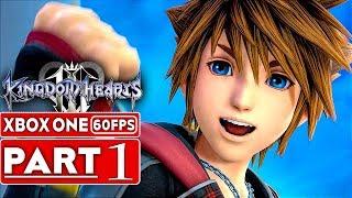 KINGDOM HEARTS 3 Gameplay Walkthrough Part 1 [1080p HD 60FPS Xbox One X] - No Commentary