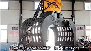 Sorting Grapple for Excavator | Excavator Attachments for Efficient Material Handling