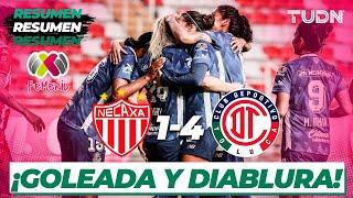 HIGHLIGHTS | Necaxa 1-4 Toluca | Liga Mx Femenil AP2024-J12 | TUDN