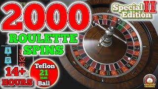  World's Longest Roulette Video With 2000 Spins - Special Edition