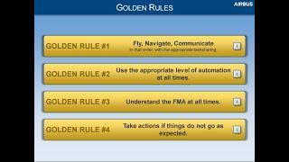 Airbus A320 GOLDEN RULES @a320mentorchannel