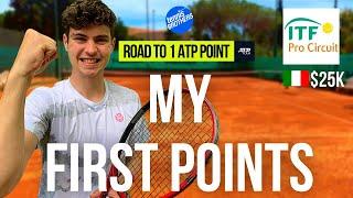 My First Professional Win !!! | Road To 1 ATP Point | Ep 17