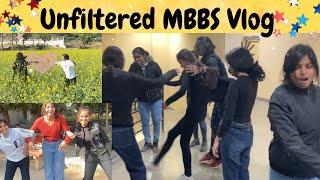 Unfiltered MBBS VlogA day in life of 1st Year Medical Student#neet #medico #mbbs #vlog #friends