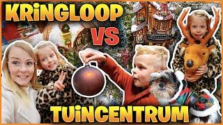 KERST SHOPPEN - KRiNGLOOP VS TUiNCENTRUM CHALLENGE | Bellinga Vlog #2666