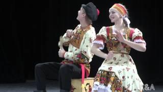 00059 Kamarinskaya Russian dance Камаринская Ложкари Роза Ветров