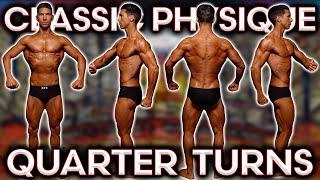 Classic Physique QUARTER TURNS – MANDATORY Posing Bodybuilding Tutorial PART 1