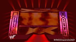 WWF Wrestlemania X-7 - Kane Entrance Stage + Pyro