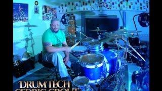 CEDRIC CROUT . . .DRUM TECH FOR  MUSIC AWARD WINNING MUSICIANS