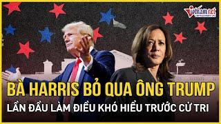 Bà Harris bỏ qua ông Trump, lần đầu tiên làm điều khó hiểu trước cử tri | Báo VietNamNet