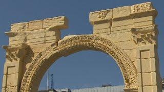 Palmyra's Arch of Triumph printed in 3D