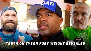 TYSON FURY TRAINER Sugar Hill REVEALS TRUTH ON WEIGHT GAIN RUMOURS | USYK REMATCH | RIYADH SEASON