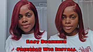 WATCH ME TRANSFORM THIS CHEAP 99J BOB BRAZILIAN STRAIGHT WIG FROM ALIEXPRESS LIKE A PRO | FRESH PERM