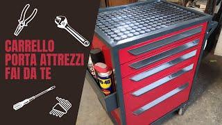 Costruzione carrello porta attrezzi da officina fai da te - building tool trolley DIY