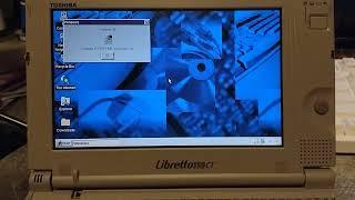 Libretto 110CT Windows 95 Boot