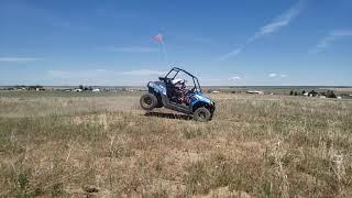 RZR 170 - Liam's first day driving. 7 years old.