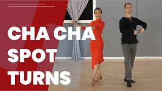 Cha Cha Spot Turns To Left & Right - Full Lesson