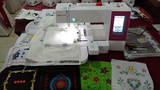 USHA 450E Computer Embroidery Machine  SAHANA SEWINGS MADURAI 9442950047