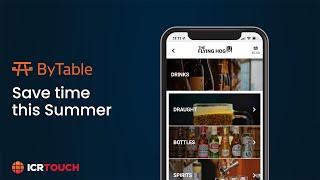 Save Time This Summer with ByTable | ICRTouch