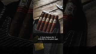 Top 5 Most Expensive Cigars in the World: Indulge in the Ultimate Luxury #shorts #cigarette