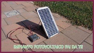 Come costruire un piccolo impianto fotovoltaico fai da te [Tutorial]