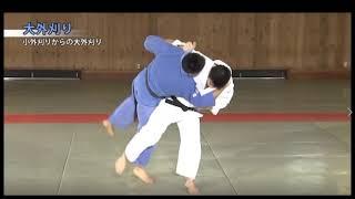 Kosei Inoue , O soto gari. #judo