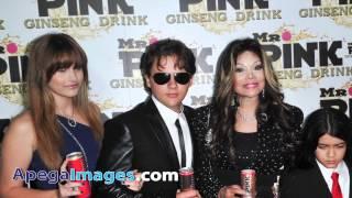 Paris Jackson, Blanket Jackson, Prince Jackson Mr. Pink Ginseng Drink Launch ARRIVALS