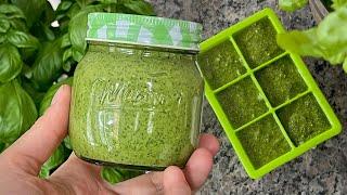 How to make PESTO SAUCE | easy recipe