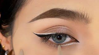 Eyeliner Tutorial For Beginners | Eyeliner For Almond Eyes @glamlight1