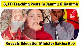 Teachers posts in Jammu and Kashmir | Jkssb Teachers jobs | J&k Teacher posts 2025.