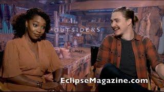 Fun with WGN Outsiders SASIL, Christina Jackson & Kyle Gallner