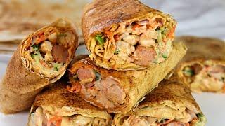 HOW TO MAKE PERFECT SHAWARMA | CHICKEN SHAWARMA - SISI JEMIMAH