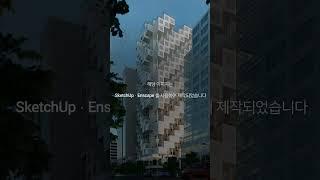 Enscape exterior - Archiviz Working Process part 2