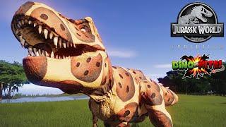 COOKIE T-REX MAX vs ALL FOOD DINOSAURS | SOLO DINOSAUR FIGHT | JURASSIC WORLD | JURASSIC PARK