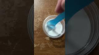 Making slime base ￼#satisfying #slime #satisfyingvideo #slimevideo #makingslime #calming #asmr￼