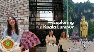 Exploring Kuala Lumpur with friends | Batu Caves, Shopping, & Eating out