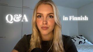 ASMR SUOMI Q&A | vastaan teiän kysymyksiin kuiskaten | whispered Q&A in Finnish