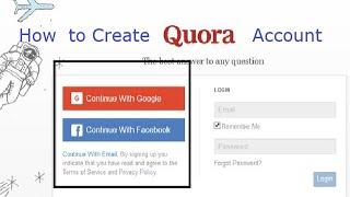 How to Create Quora Account On PC | Tech Stack |