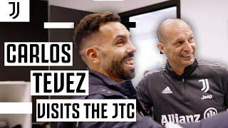  Welcome Back Carlos! | Carlos Tevez Visits the Juventus Training Centre! | Juventus