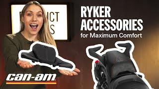 Product Series: Can-Am Ryker Comfort Seats & Backrests