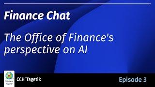 Finance chat | The Office of Finance's perspective on AI