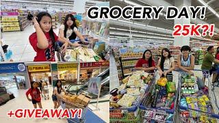 CHLOE & ALTHEA DECIDE OUR GROCERY! (ANG DAME ) + GIVEAWAY!