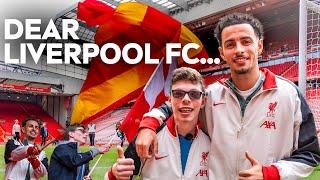 Curtis Jones Makes Harry's Kop Dreams Come True | Dear Liverpool FC