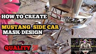 HOW TO CREATE MUSTANG SIDE CAR MASK DESIGN