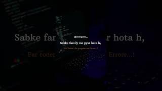 Error... #codingbasics #programming #codingcraze #motivation