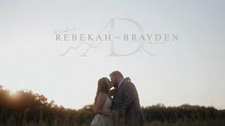 "If you are with me, I will always be home..." | Rebekah + Brayden | Emotional Vows | Kansas Wedding