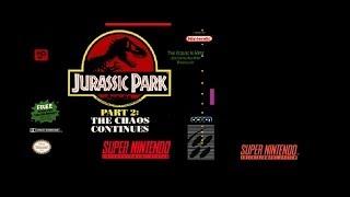 Jurassic Park Part 2 (SNES) (Ocean) RRR #2 - NESCAPADES