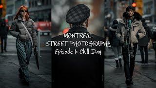 19 Minutes Of STREET PHOTOGRAPHY | MONTREAL After Snow POV | SONY A7IV