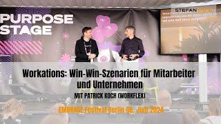 Workations: Win-Win-Szenarien für Mitarbeiter und Unternehmen - Embrace Festival 2024, Berlin