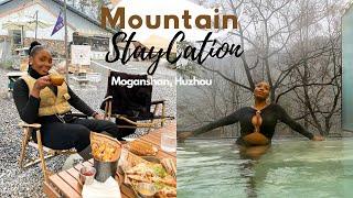 VLOG:Mountain Staycation| Moganshan, Mountain View Hotsprings, Huzhou Horse Cafe